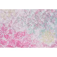 A.S. CREATIONS A.s.creations - Fototapete gobelin 1 DD111101 Livingwalls Walls by Patel Vliestapete Rosa Türkis Violett Weiss - Orange, Schwarz