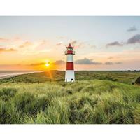 living walls Fotobehang Vuurtoren Sylt