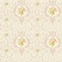 A.S. CREATIONS A.s.creations - Blumentapete florale Tapete Tapeten Wohnzimmer Beige Crème Bunt Grau Vliestapete Beige Crème Bunt Grau 343914 34391-4 - Beige /