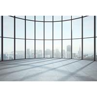 A.S. CREATIONS A.s.creations - DD109115 LoftView AP Digital 4 fototapete fenster 270 x 400 cm (4 Teile) Fototapeten Online-Shop - Grau, Schwarz / Anthrazit
