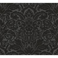 A.S. CREATION A.s.creation - Barocktapete Schwarz Vliestapete 305455 305455