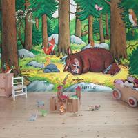 Bilderwelten Der Grüffelo - Kindertapete - Grüffelo Nickerchen im Wald - Vlies Fototapete Breit Größe HxB: 190cm x 288cm