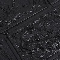 vidaxl 3D-behang zelfklevend 20 st bakstenen zwart