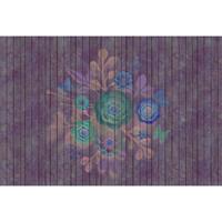 A.S. CREATIONS A.s.creations - Fototapete spray bouquet1 DD113457 Livingwalls Walls by Patel Vliestapete Blau Grün Violett - Braun, Grün
