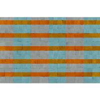 A.S. CREATIONS A.s.creations - DD116755 PlasterArt3 Atelier 47 fototapete grafik modern 270 x 400 cm (4 Teile) Jetzt Fototapeten günstig kaufen - Blau, Grau