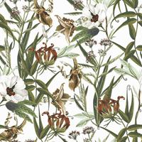 ART FOR THE HOME Superfresco Easy - Vliestapete - Botanisch/Floral - Mehrfarbig - 10m x 52 cm