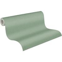 A.s. Création Behang Effen Groen - 53 Cm X 10,05 M - As-378311