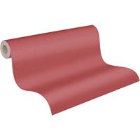 A.s. Création Behang Effen Rood - 53 Cm X 10,05 M - As-378317