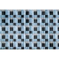 A.S. CREATIONS DD117025 Squares3D2 Atelier 47 fototapete 3d abstrakt modern 270 x 400 cm (4 Teile) Fototapeten Online-Shop - Blau, Schwarz / Anthrazit