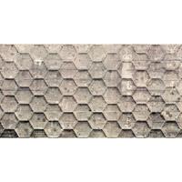 A.S. CREATIONS A.s.creations - DD117040 Honeycomb2 Atelier 47 fototapete 3d abstrakt modern 270 x 500 cm (5 Teile) Fototapeten Online-Shop - Beige / Crème, Grau