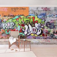 Bilderwelten Graffiti Tapete - Graffiti Wall - Vlies Fototapete Breit Größe HxB: 225cm x 336cm