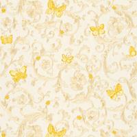 A.S. CREATIONS Englische Tapeten Tapeten Wohnzimmer Beige Crème Gelb Grau Vliestapete Beige Crème Gelb Grau 343251 34325-1 - Beige / Crème, Gelb, Grau