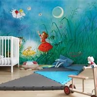 Bilderwelten Kindertapete - Erdbeerinchen Erdbeerfee - Schlaftaxi - Vlies Fototapete Breit Größe HxB: 255cm x 384cm