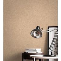 NEWROOM Tapete Grau Vliestapete Uni - Unitapete Industrial Gold Taupe Einfarbig Struktur Loft - Grau