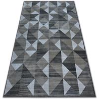 RUGSX Teppich NOBIS 84196 vision - Dreiecke Brauntönen 120x170 cm