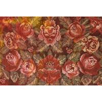 A.S. CREATIONS A.s.creations - DD117330 Folklore2 Atelier 47 fototapete blumen 270 x 400 cm (4 Teile) Fototapeten online entdecken - Grün, Pink / Rosa