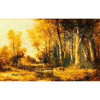 A.S. CREATIONS A.s.creations - DD117405 ForestPaint.1 Atelier 47 fototapete gemälde baum natur landschaft 270 x 400 cm (4 Teile) Online Fototapeten bestellen