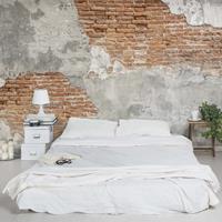 Bilderwelten Tapete Betonoptik - Shabby Backstein Wand - Vlies Fototapete Breit Größe HxB: 225cm x 336cm