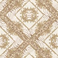 A.S. CREATIONS A.s.creations - Leoparden-Tapete Tapeten Wohnzimmer Beige Crème Braun Grau Vliestapete Beige Crème Braun Grau 349041 34904-1 - Beige / Crème, Braun,