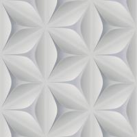 A.S. CREATIONS Geometrische Tapete Grau | Vliestapete mit Blumen-Motiv Retro | Tapete im Retro-Stil für Büro, Wohnzimmer, Schlafzimmer | Tapete - Grau