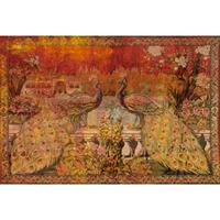A.S. CREATIONS A.s.creations - DD117475 Maharadscha2 Atelier 47 fototapete orientalisch vögel natur 270 x 400 cm (4 Teile) Fototapeten online entdecken - Grün, Rot