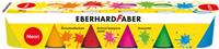 eberhardfaber 4 x Eberhard Faber Schulmalfarbe Efacolor Tempera Töpfe 25ml VE=6 Farb