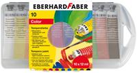 eberhardfaber 6 x Eberhard Faber Schulmalfarbe Efacolor Tempera Tuben 12ml VE=10 Far