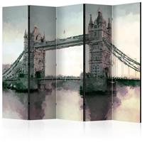 ARTGEIST 5teiliges Paravent Victorian Tower B cm 225x172 