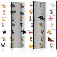 ARTGEIST 5teiliges Paravent Learning by playi cm 225x172 