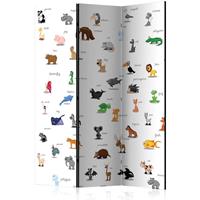 ARTGEIST 3teiliges Paravent animals for chil cm 135x172 