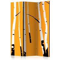 ARTGEIST 3teiliges Paravent Birches on the or cm 135x172 