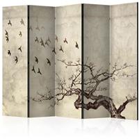 ARTGEIST 5teiliges Paravent Flock of birds II cm 225x172 