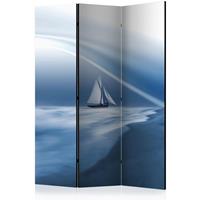ARTGEIST 3teiliges Paravent Lonely sail drift cm 135x172 