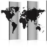 ARTGEIST 5teiliges Paravent Black e White Wor cm 225x172 