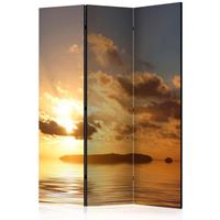 ARTGEIST 3teiliges Paravent sea sunset Roo cm 135x172 