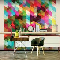 ARTGEIST Fototapete Colourful Geometry cm 300x231 