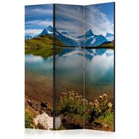 ARTGEIST 3teiliges Paravent Lake with mountai cm 135x172 