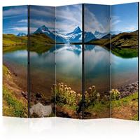 ARTGEIST 5teiliges Paravent Lake with mountai cm 225x172 