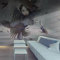 ARTGEIST Fototapete Ganz in Federn cm 200x154 