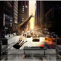 ARTGEIST Fototapete Giraffe in einer großen S cm 200x154 