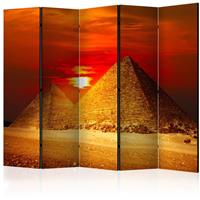 ARTGEIST 5teiliges Paravent The Giza Necropol cm 225x172 