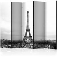 ARTGEIST 5teiliges Paravent Paris black and cm 225x172 