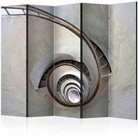 ARTGEIST 5teiliges Paravent White spiral stai cm 225x172 