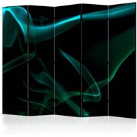ARTGEIST 5teiliges Paravent Blue smoke waves cm 225x172 