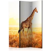 ARTGEIST 3teiliges Paravent giraffe walk R cm 135x172 
