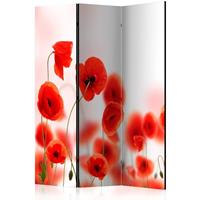 ARTGEIST 3teiliges Paravent Sleepy poppy's la cm 135x172 