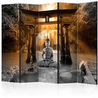 ARTGEIST 5teiliges Paravent Buddha Smile Ora cm 225x172 