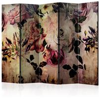 ARTGEIST 5teiliges Paravent Nostalgia Flowers cm 225x172 