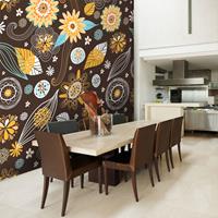 ARTGEIST Fototapete Blumen Ajourmuster cm 350x270 