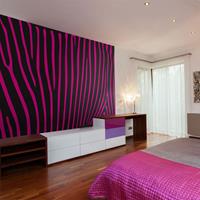 ARTGEIST Fototapete Zebra pattern violett cm 200x154 